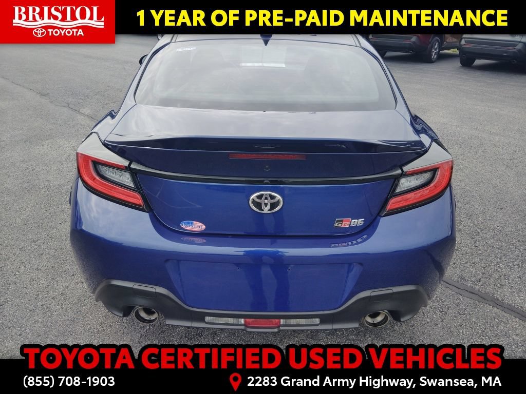Certified 2024 Toyota GR86 Premium w/ Performance Package RWD image 6