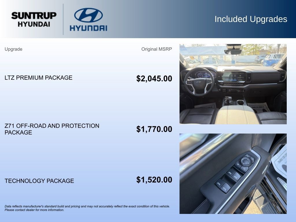 Used 2024 Chevrolet Silverado 1500 LTZ w/ LTZ Premium Package image 20