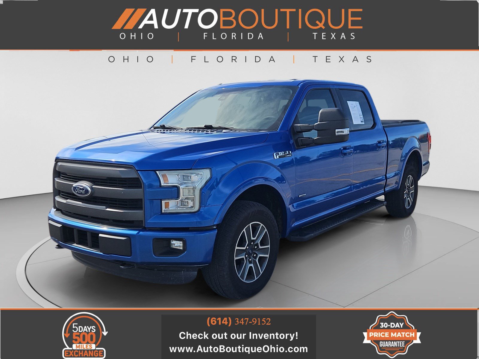 Used 2016 Ford F150 Lariat w/ Equipment Group 502A Luxury