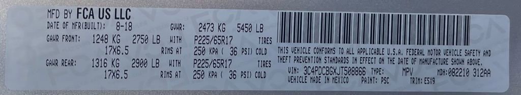 Used 2018 Dodge Journey SXT w/ Connectivity Group FWD image 38