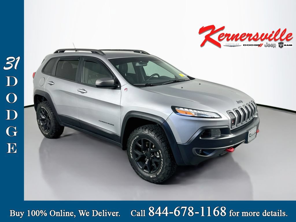 Used 2015 Jeep Cherokee Trailhawk w/ Leather Interior Group