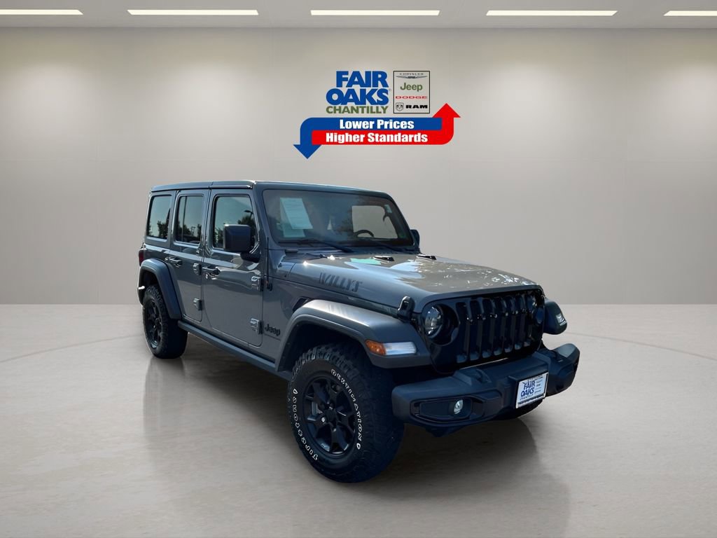 Certified 2023 Jeep Wrangler Willys