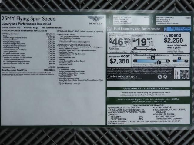 New 2025 Bentley Flying Spur Plug-In Hybrid image 9