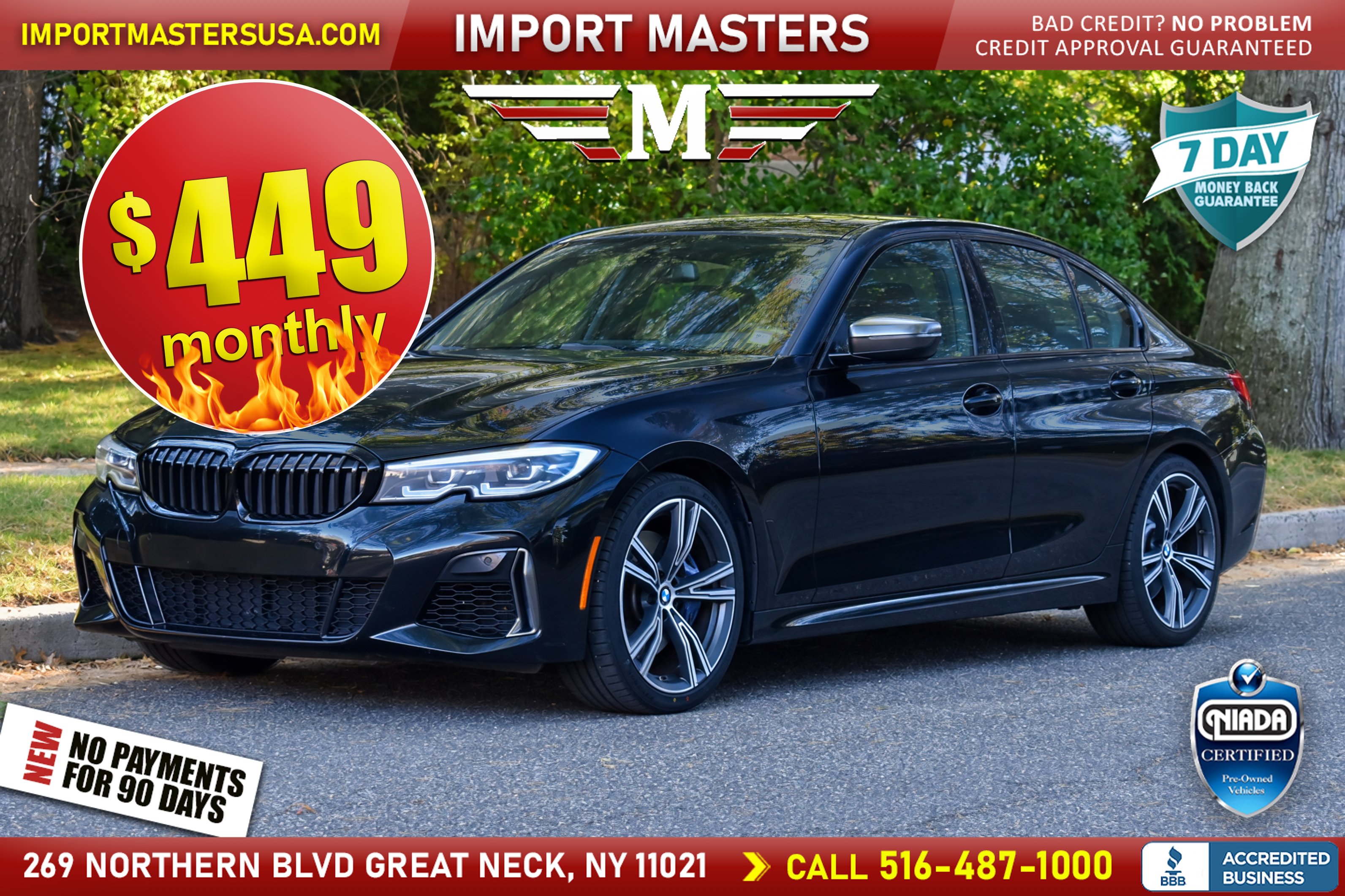 Used 2020 BMW M340i w/ Driving Assistance Package RWD image 1