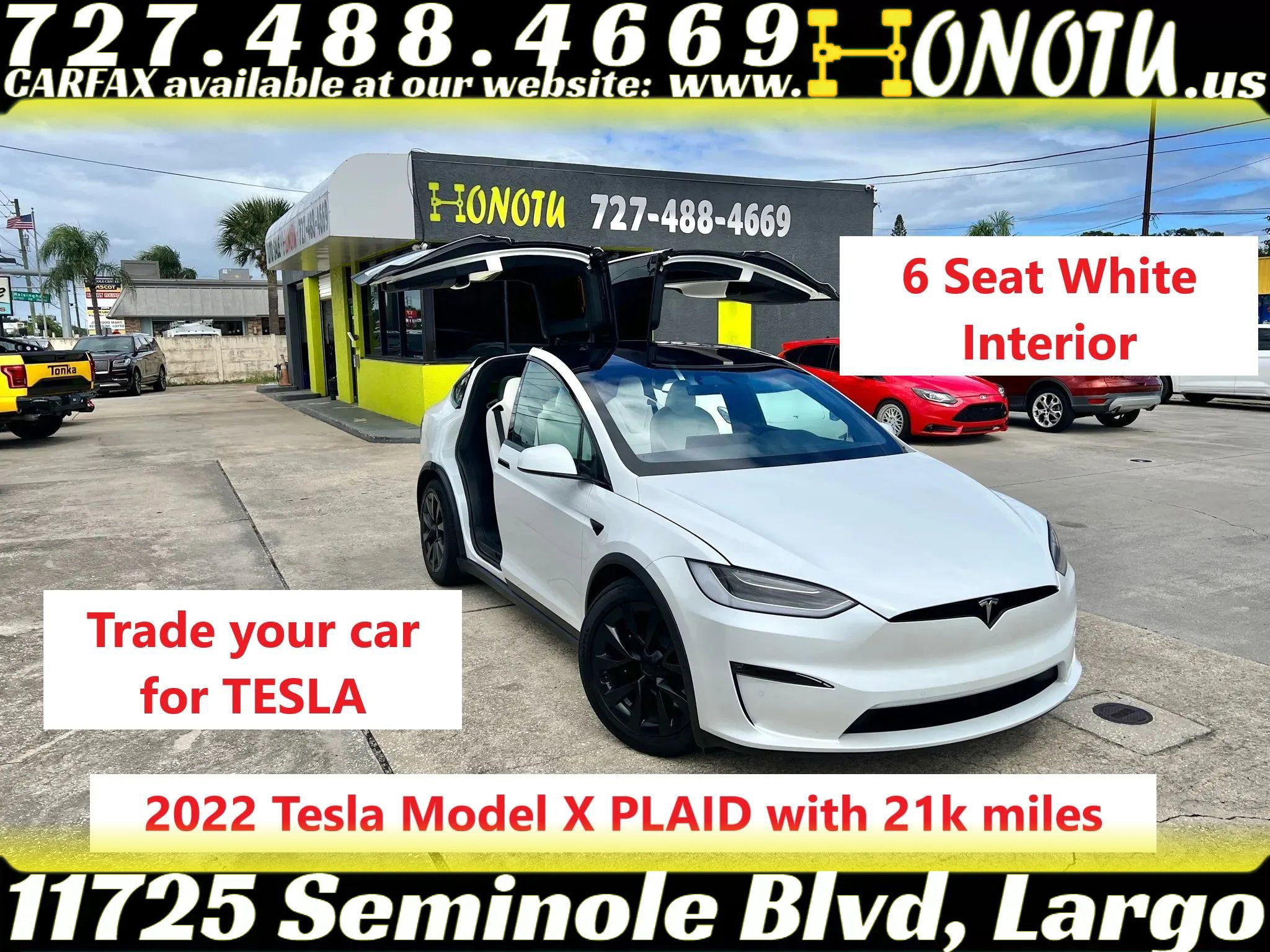 Used 2022 Tesla Model X Plaid image 1