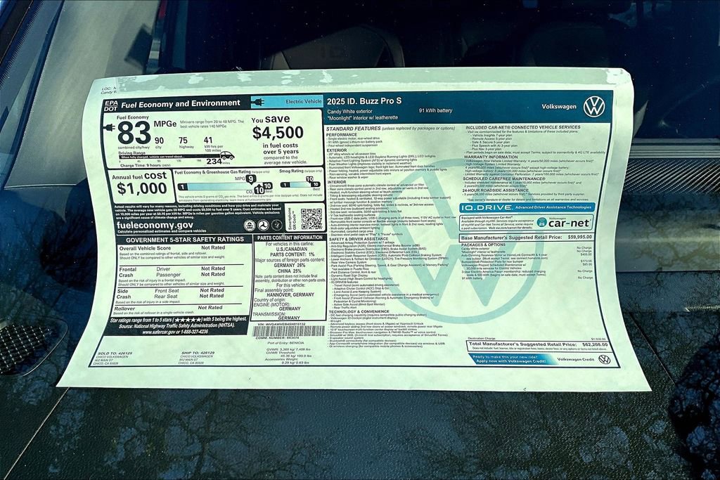 Certified 2025 Volkswagen ID. Buzz Pro S image 30