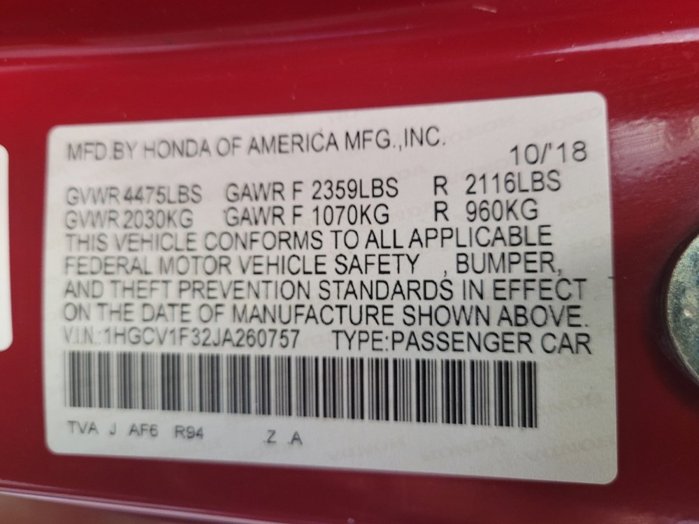 Used 2018 Honda Accord Sport image 33
