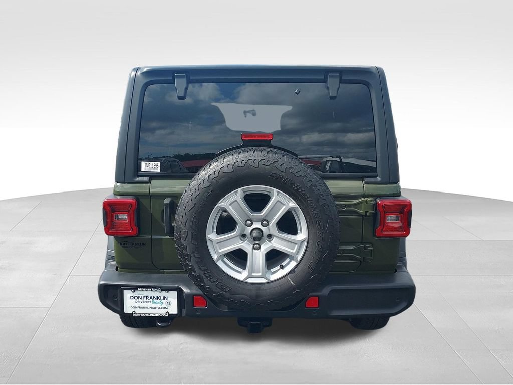 Used 2021 Jeep Wrangler Unlimited Sport AWD/4WD image 4