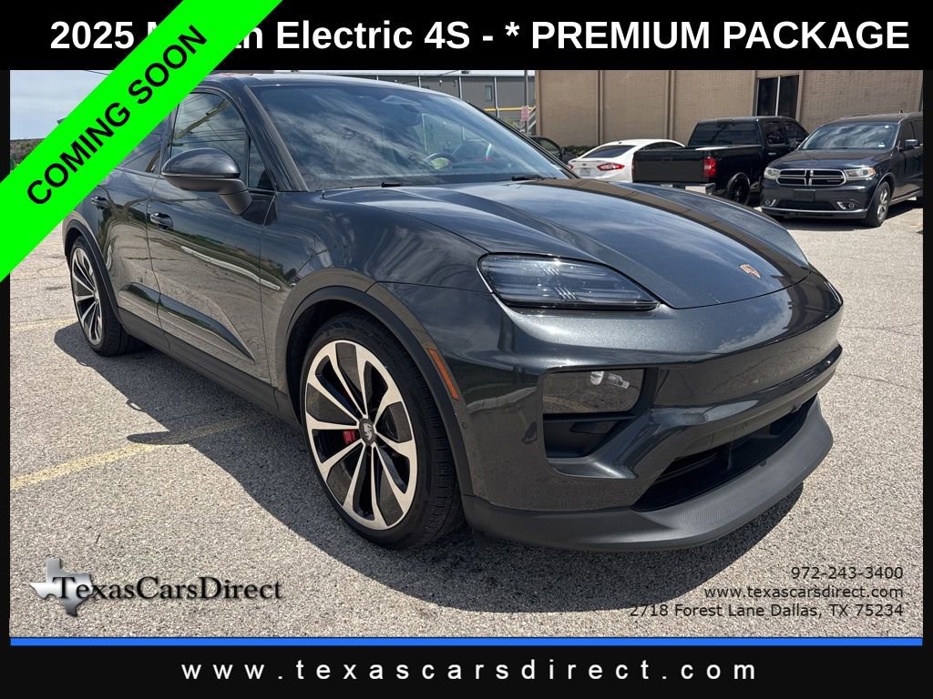 Used 2025 Porsche Macan 4S Electric AWD/4WD image 3