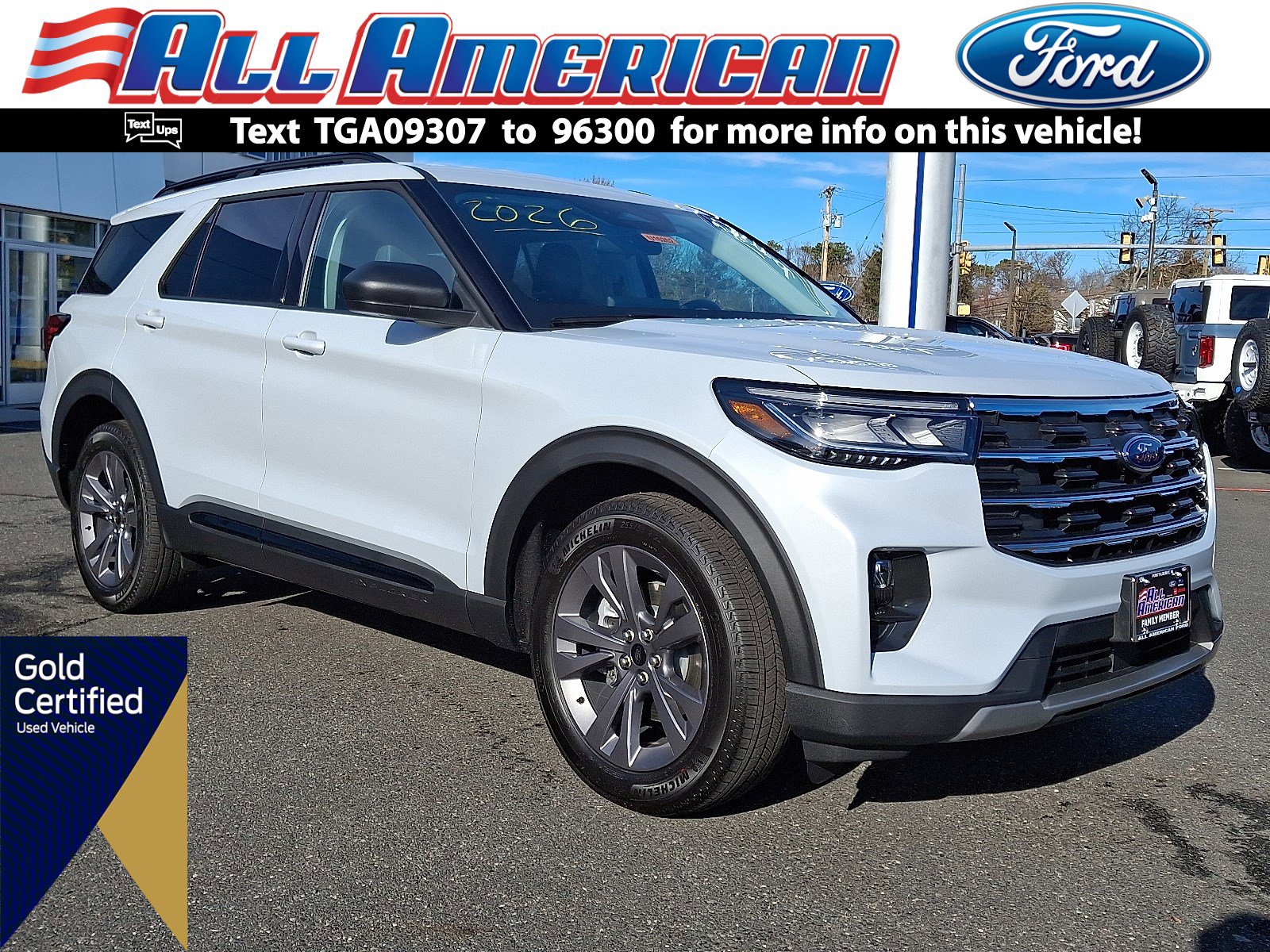 Certified 2026 Ford Explorer Active w/ Active Comfort Package image 1