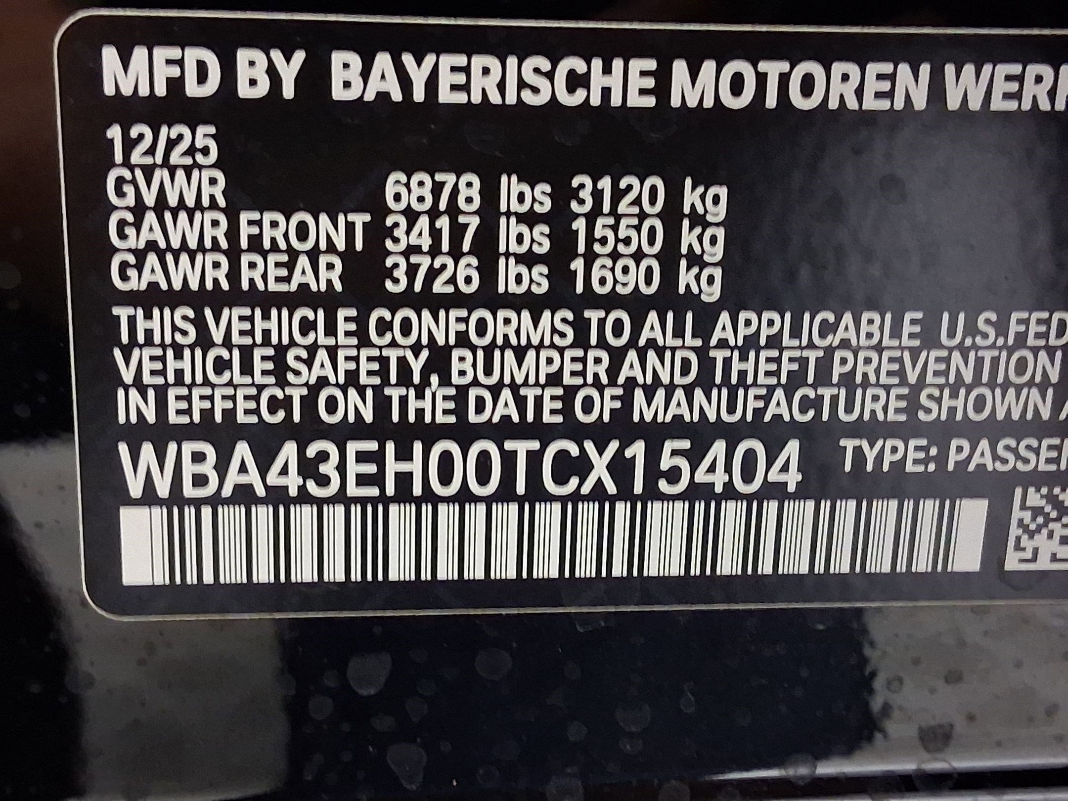 New 2026 BMW 750e xDrive w/ Premium Package AWD/4WD image 17