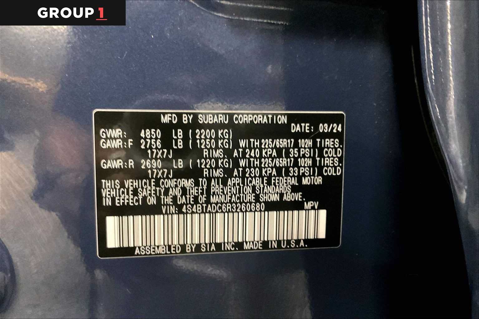 Used 2024 Subaru Outback Premium AWD/4WD image 36