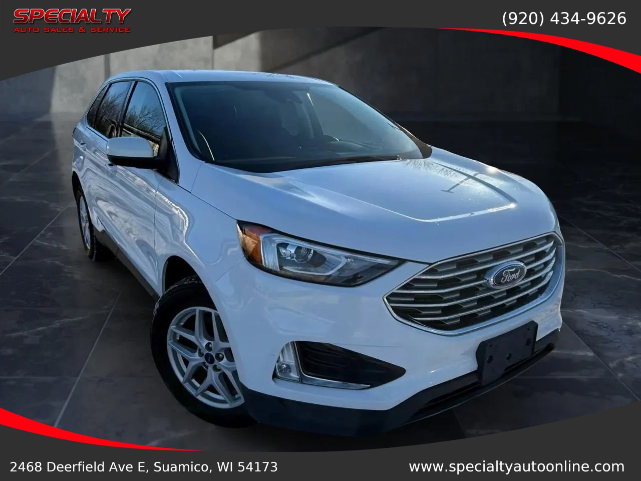 Used 2021 Ford Edge SEL w/ Cargo Accessory Package image 3