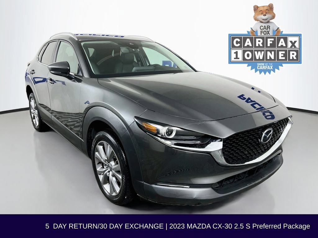 Used 2023 MAZDA CX-30 AWD 2.5 S w/ Preferred Package image 1