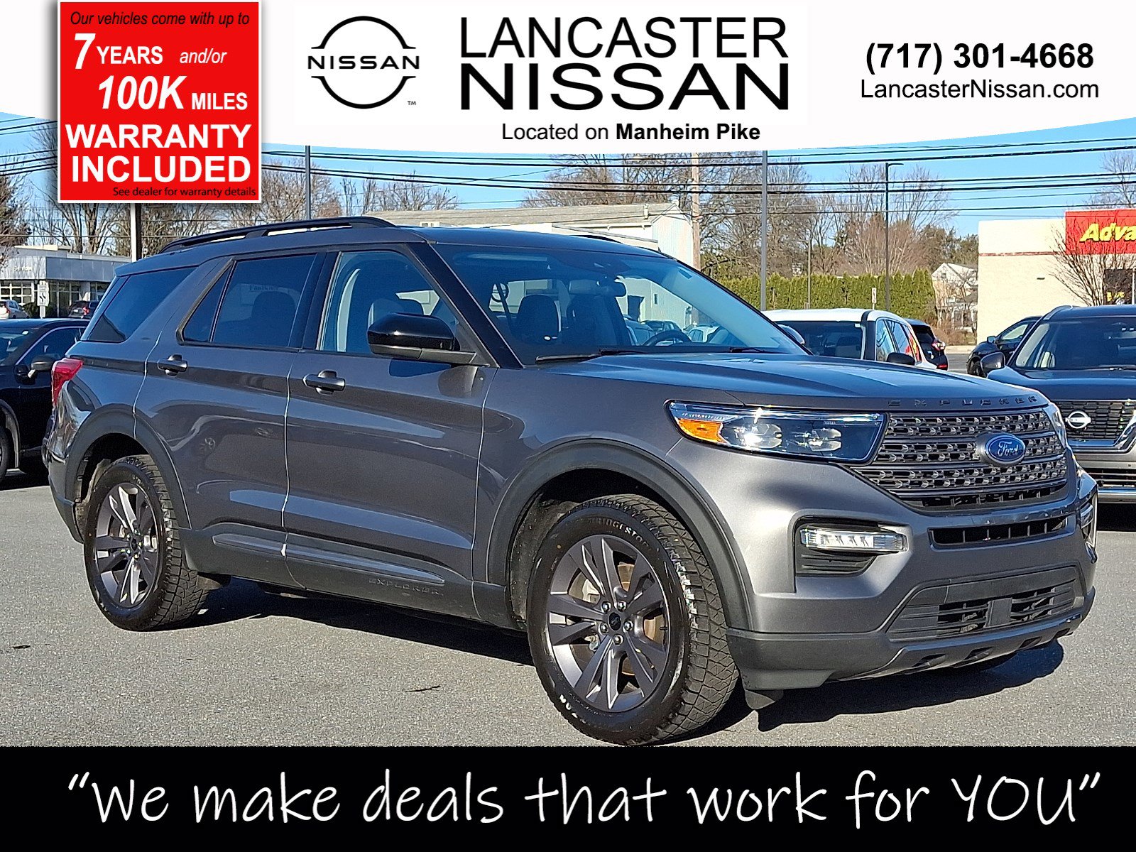 Used 2022 Ford Explorer XLT w/ Equipment Group 202A