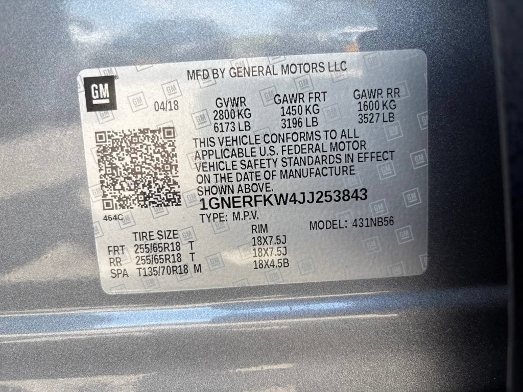 Used 2018 Chevrolet Traverse LS w/ LPO, Floor Liner Package FWD image 12