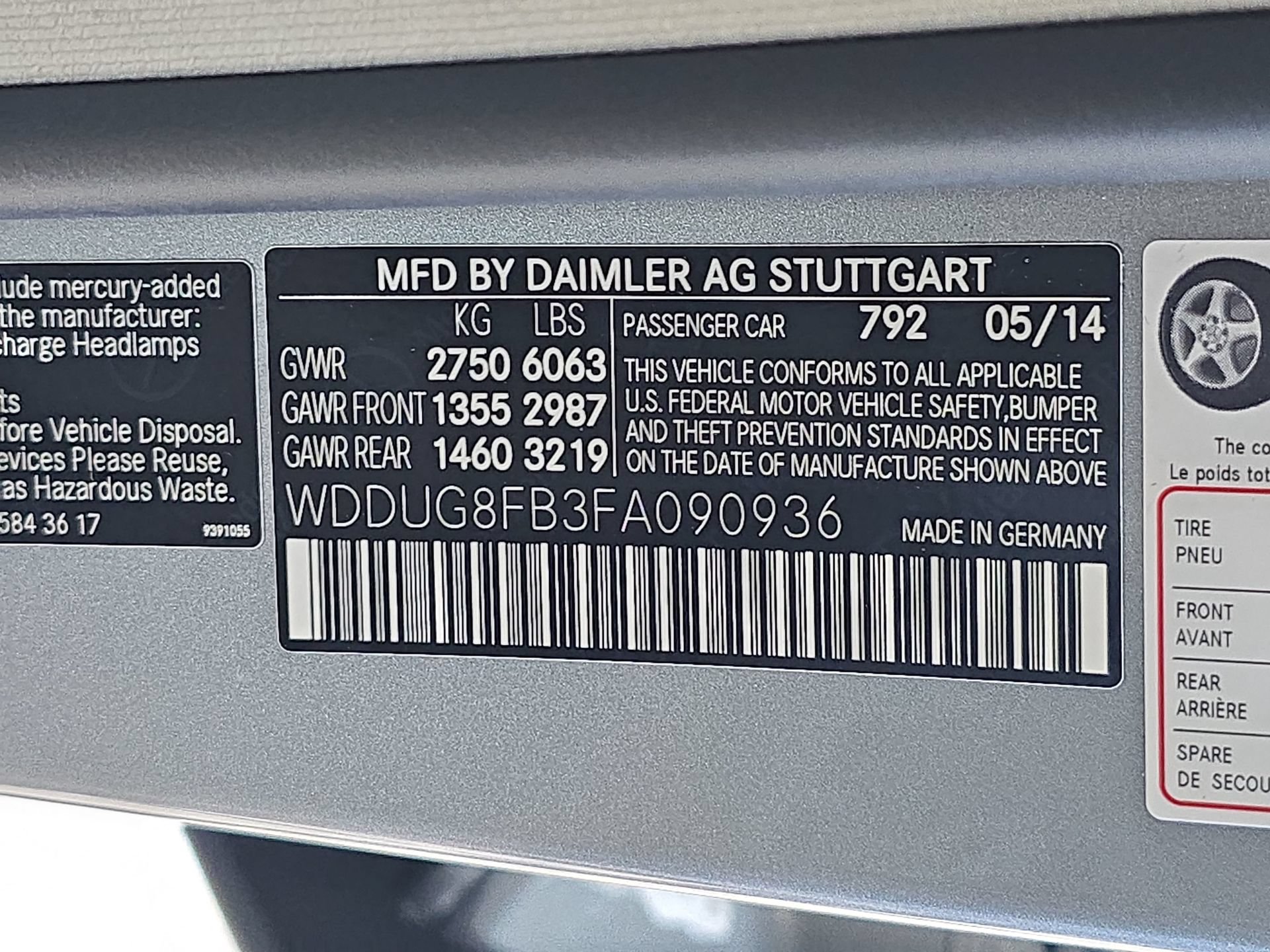 Used 2015 Mercedes-Benz S 550 4MATIC Sedan image 34
