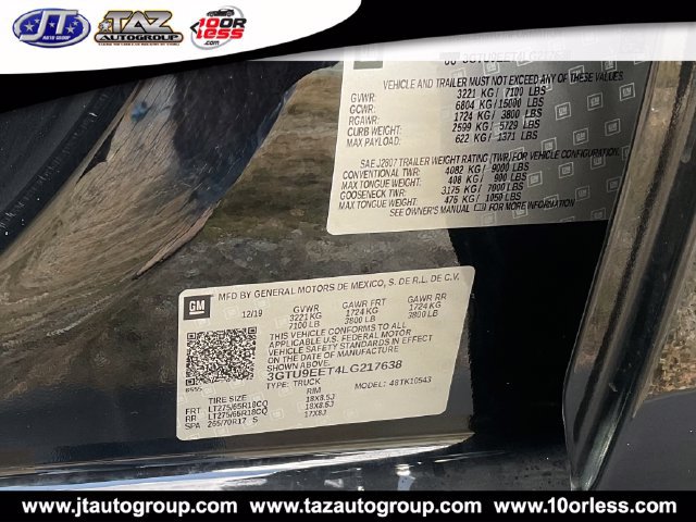 Used 2020 GMC Sierra 1500 AT4 w/ AT4 Premium Package AWD/4WD image 16