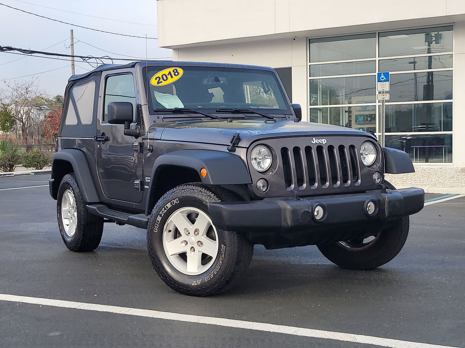 Used 2018 Jeep Wrangler Sport image 2