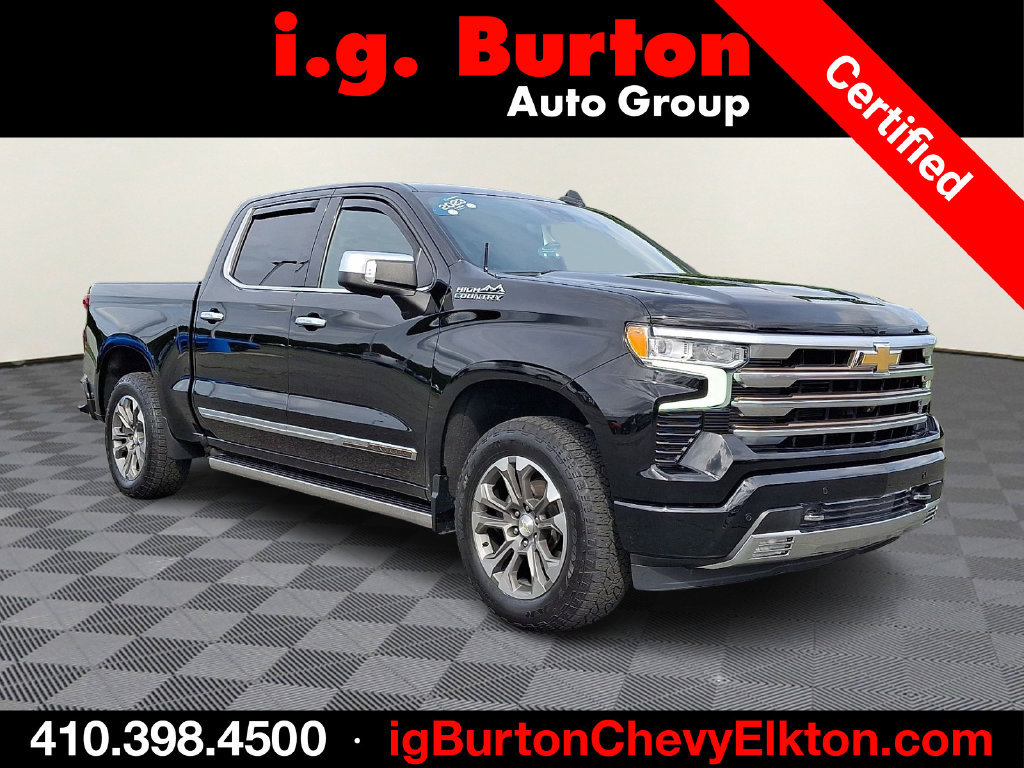 Used 2022 Chevrolet Silverado 1500 High Country w/ Technology Package