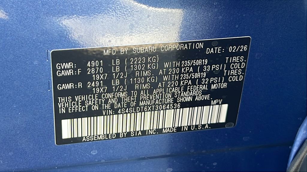 New 2026 Subaru Forester Touring image 31