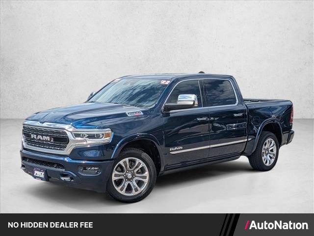 Used 2022 RAM 1500 Limited w/ Body Color Bumper Group AWD/4WD image 1