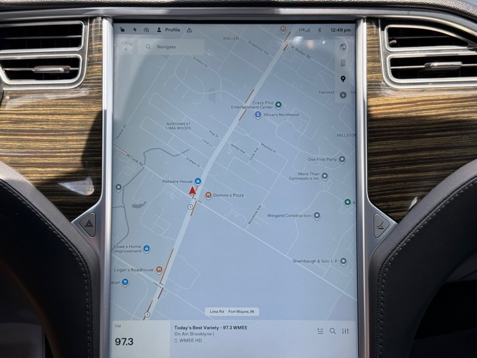 Used 2015 Tesla Model S 70D AWD/4WD image 14