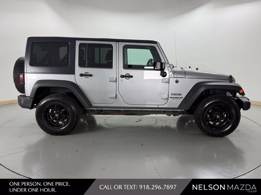 Used 2017 Jeep Wrangler Unlimited Sport w/ Quick Order Package 24S AWD/4WD image 5