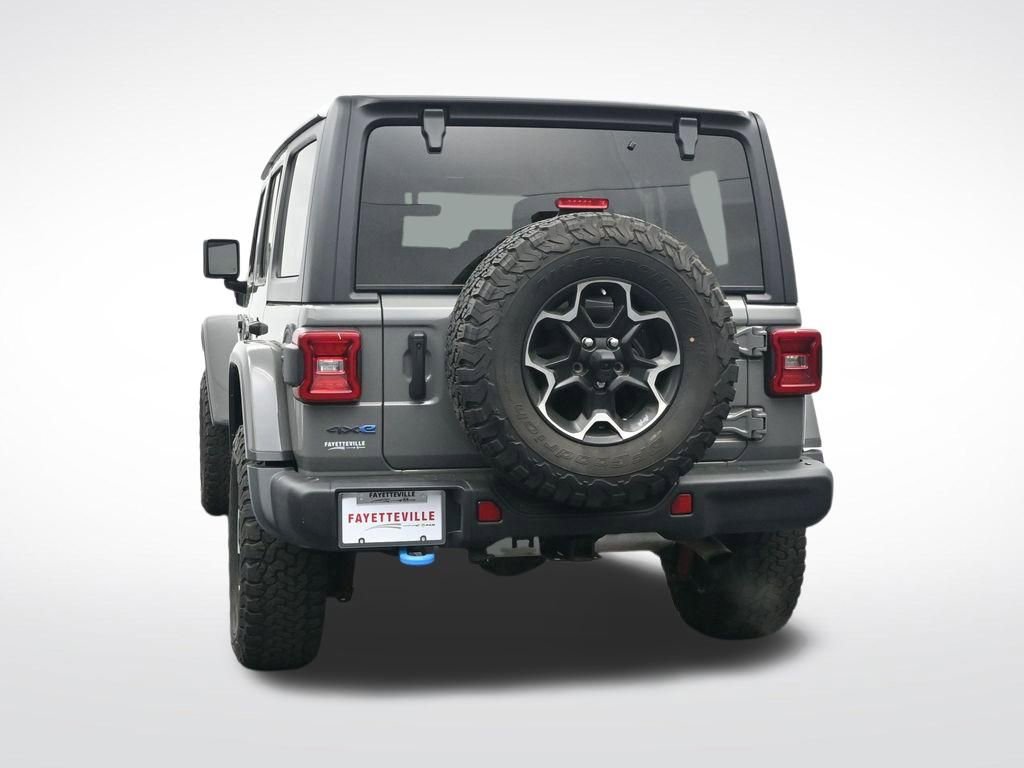 Used 2021 Jeep Wrangler Unlimited Rubicon 4xe w/ Steel Bumper Group AWD/4WD image 9
