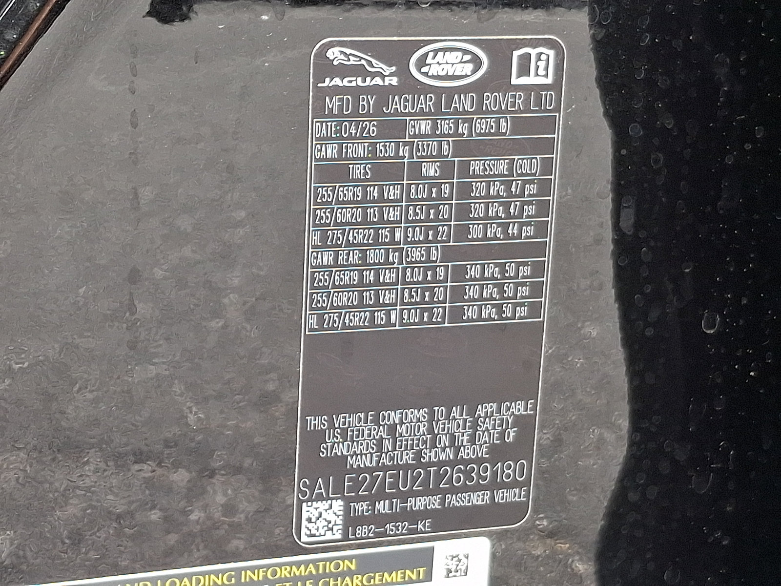 Used 2026 Land Rover Defender 110 X-Dynamic SE AWD/4WD image 24