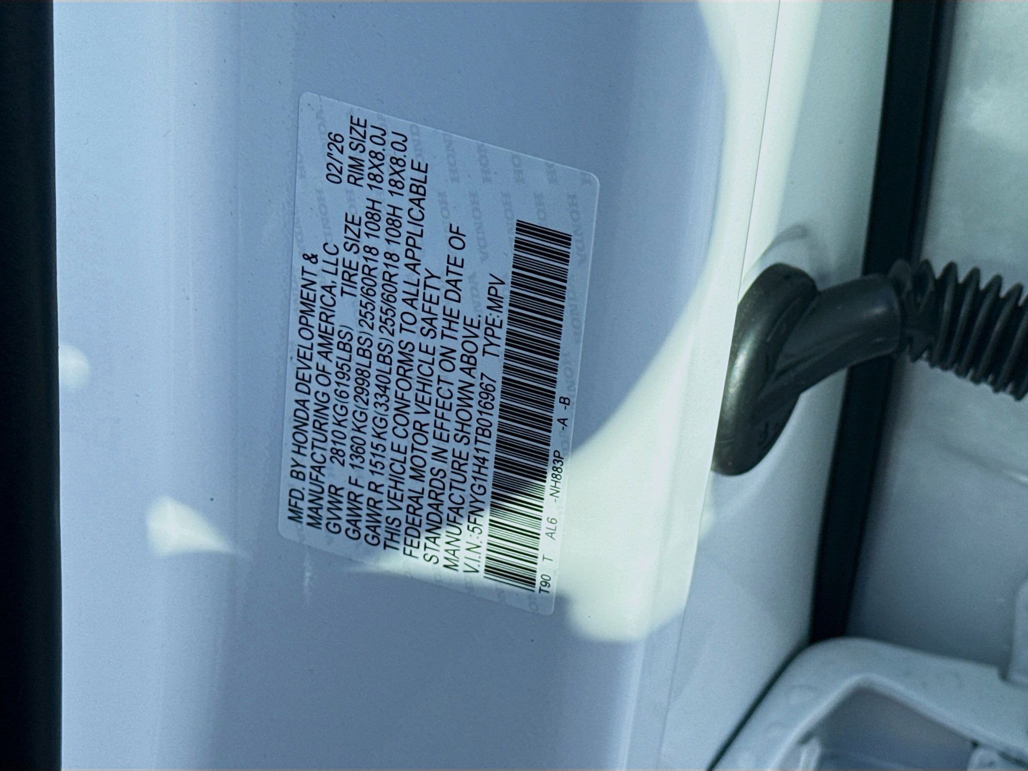 New 2026 Honda Pilot EX-L image 29