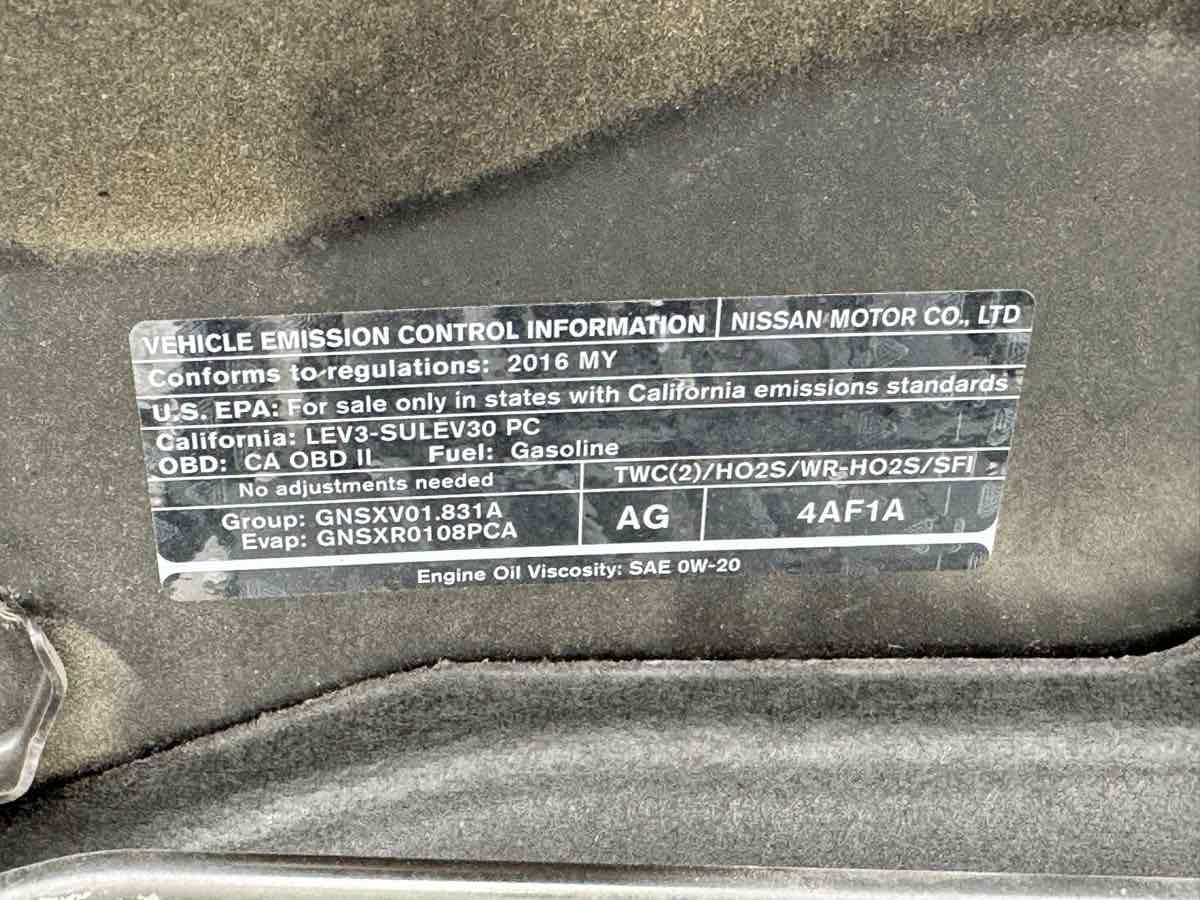 Used 2016 Nissan Sentra SV FWD image 17