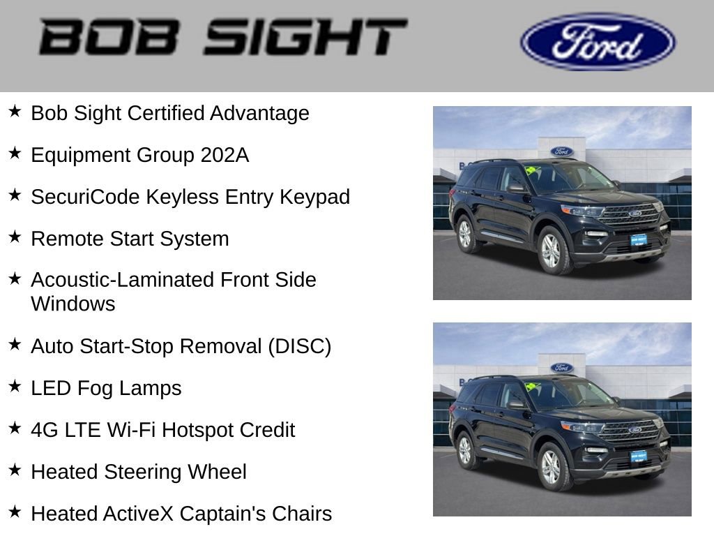 Used 2023 Ford Explorer XLT w/ Equipment Group 202A video 3
