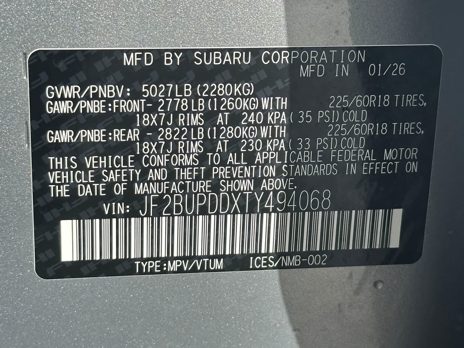 New 2026 Subaru Outback Limited AWD/4WD image 28