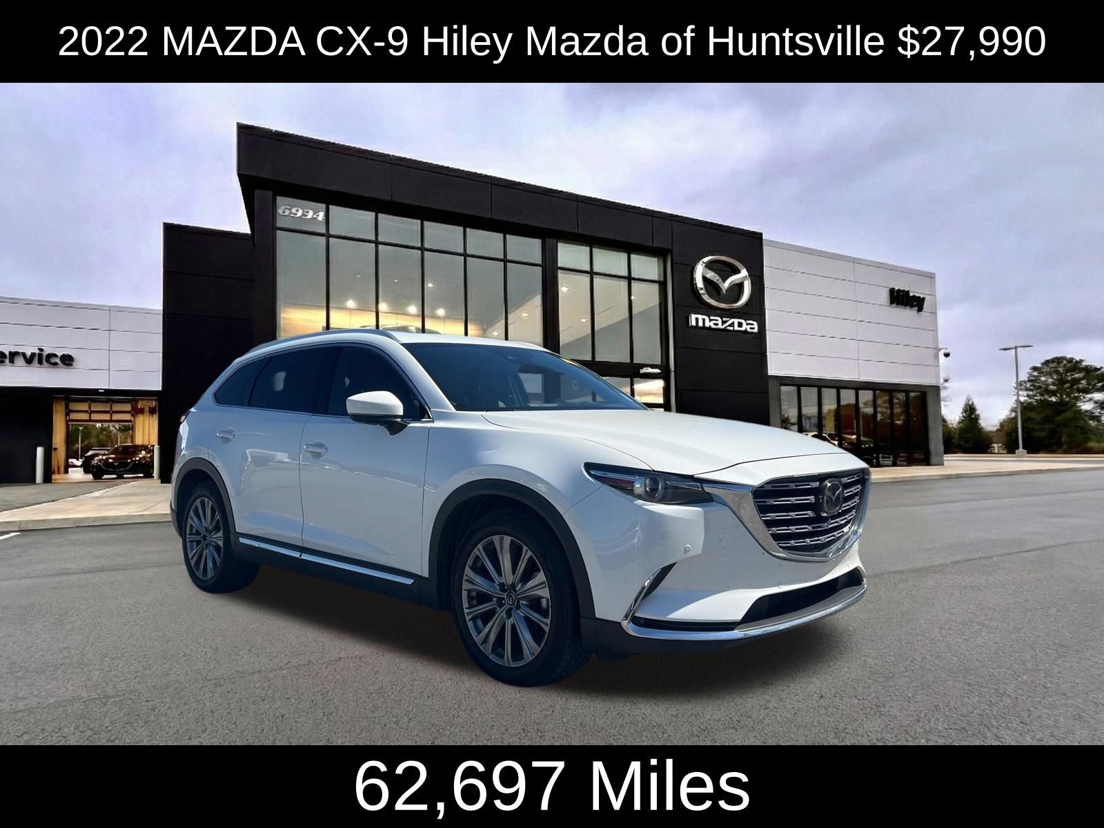 Used 2022 MAZDA CX-9 Signature AWD/4WD image 1