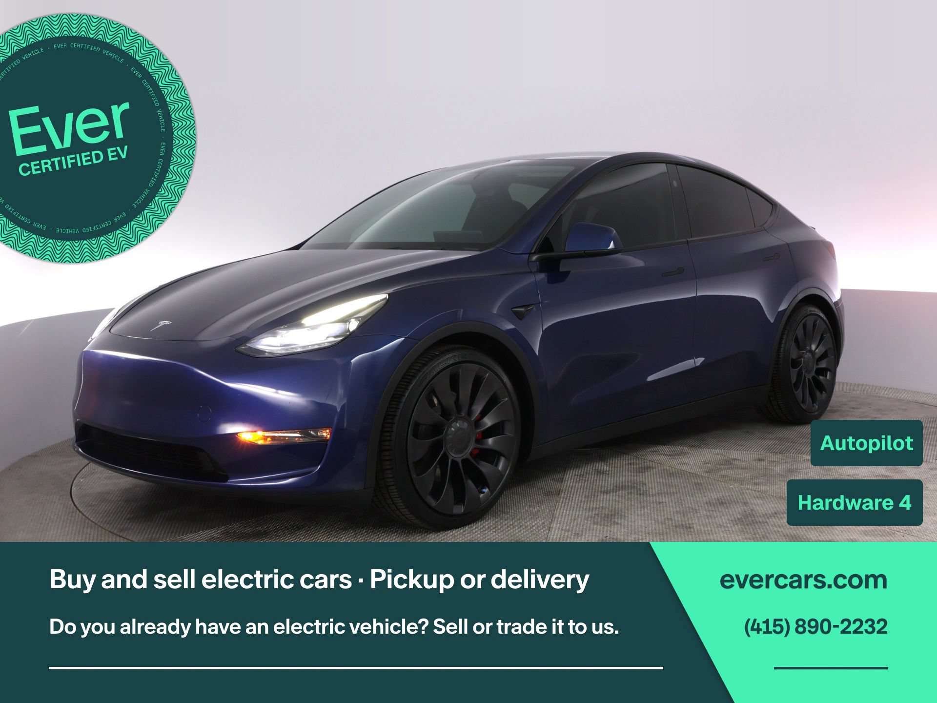 Used 2024 Tesla Model Y Performance AWD/4WD image 1