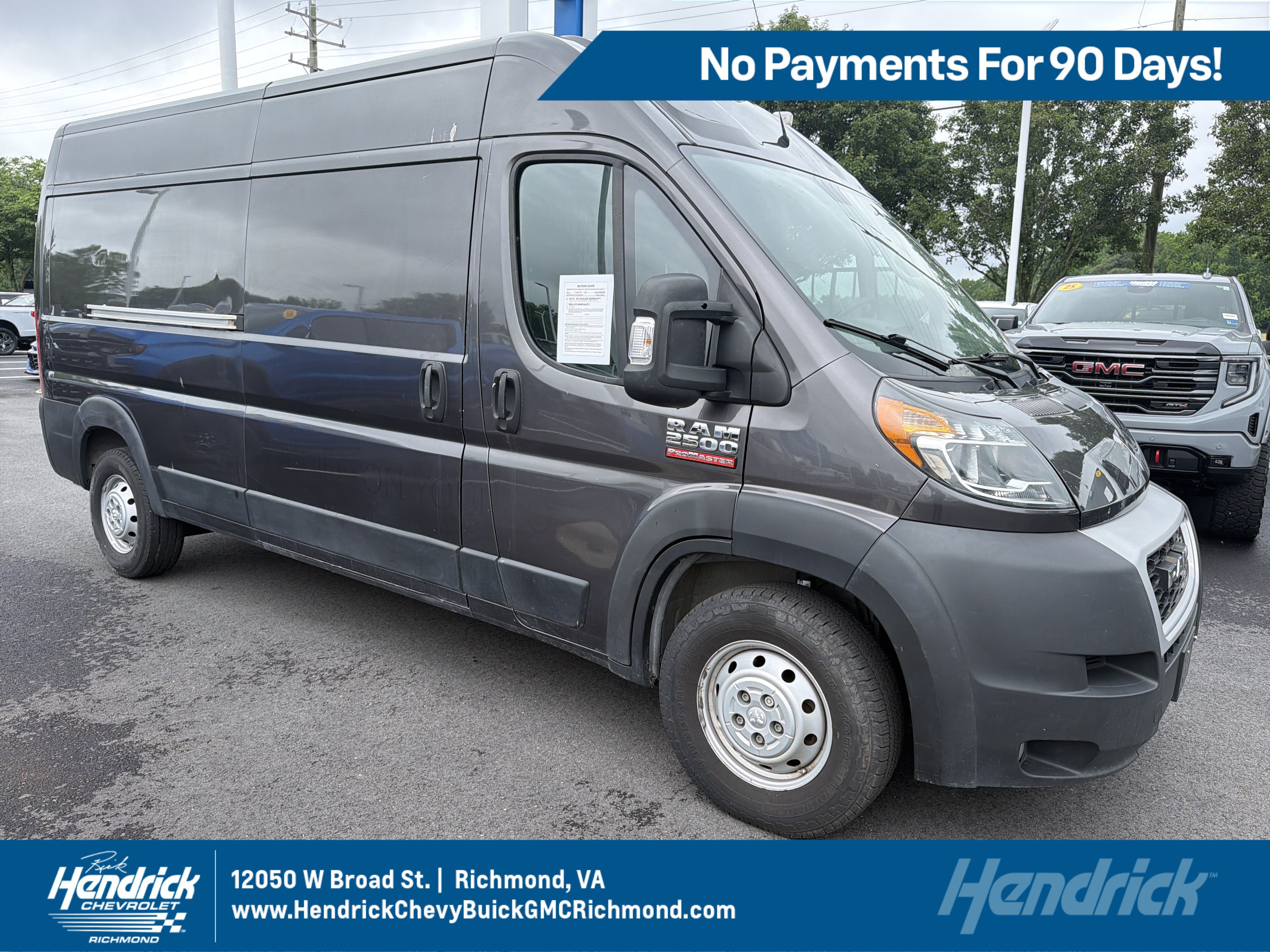 Used 2021 RAM ProMaster 2500 w/ Convenience Group