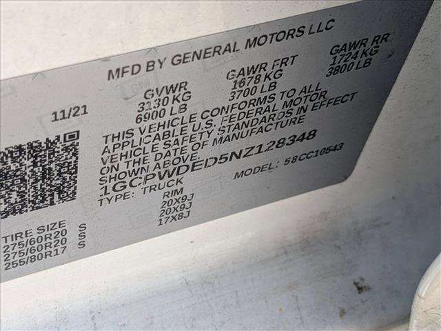 Used 2022 Chevrolet Silverado 1500 RST w/ Bed Protection Package RWD image 15