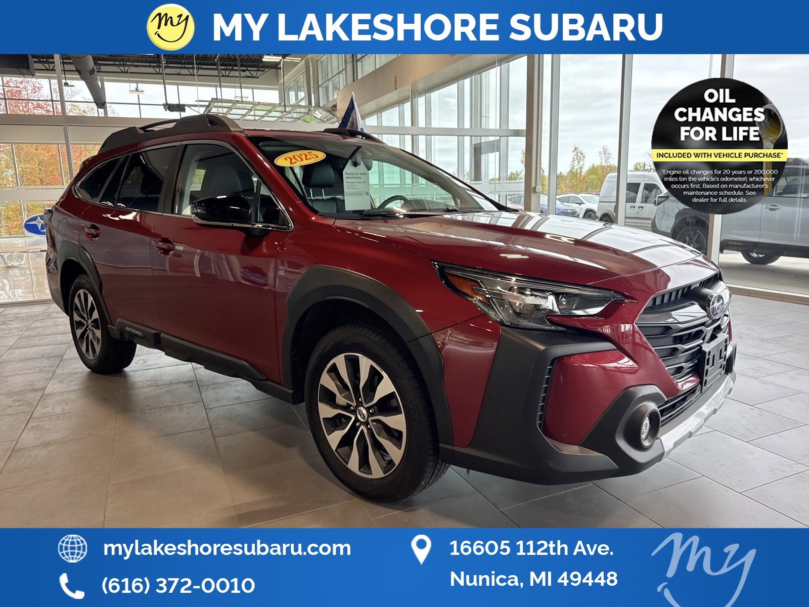 Certified 2025 Subaru Outback Limited