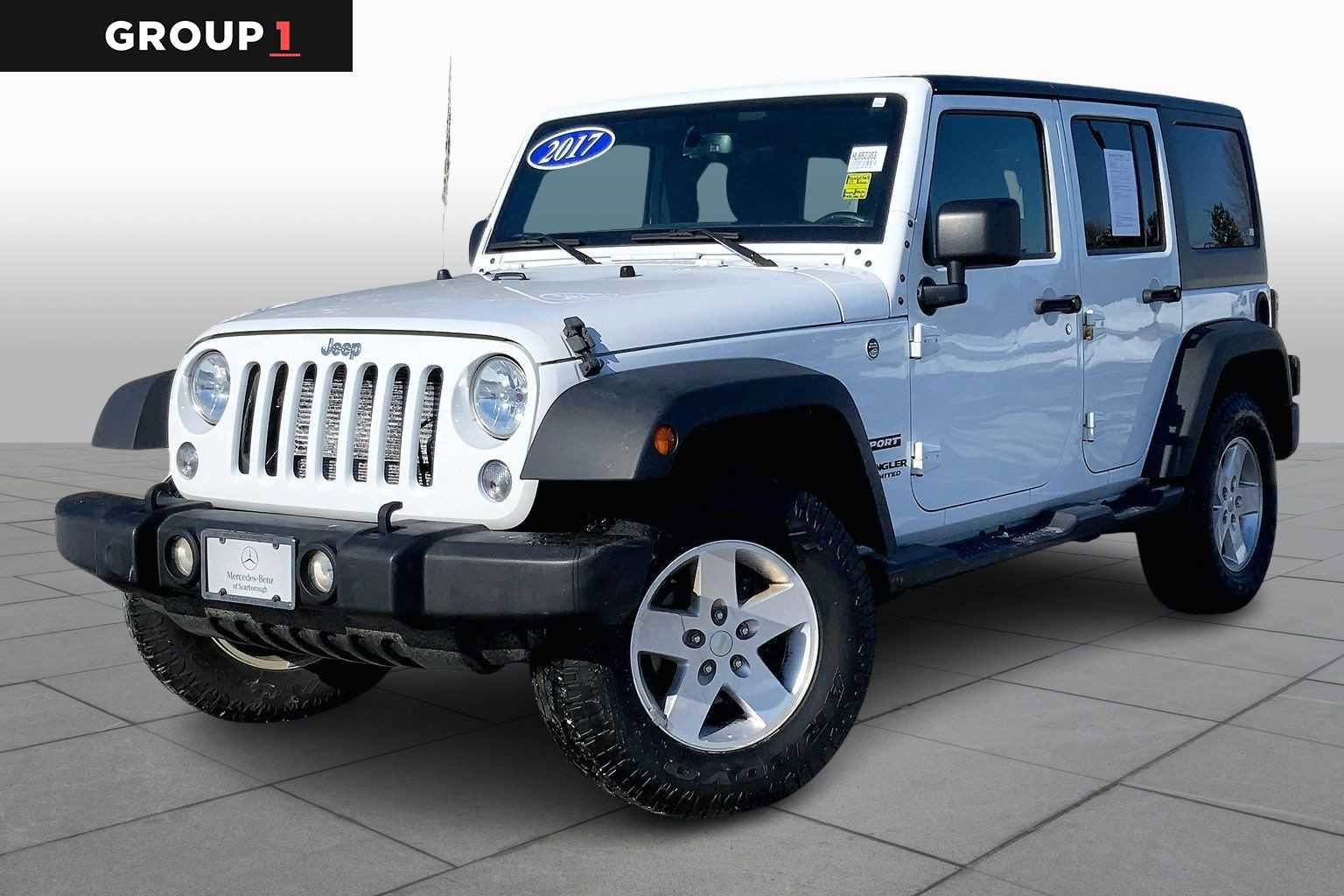 Used 2017 Jeep Wrangler Unlimited Sport w/ Quick Order Package 24S image 1