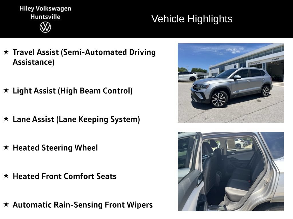 Used 2022 Volkswagen Taos SE w/ Driver Assistance Package FWD image 13