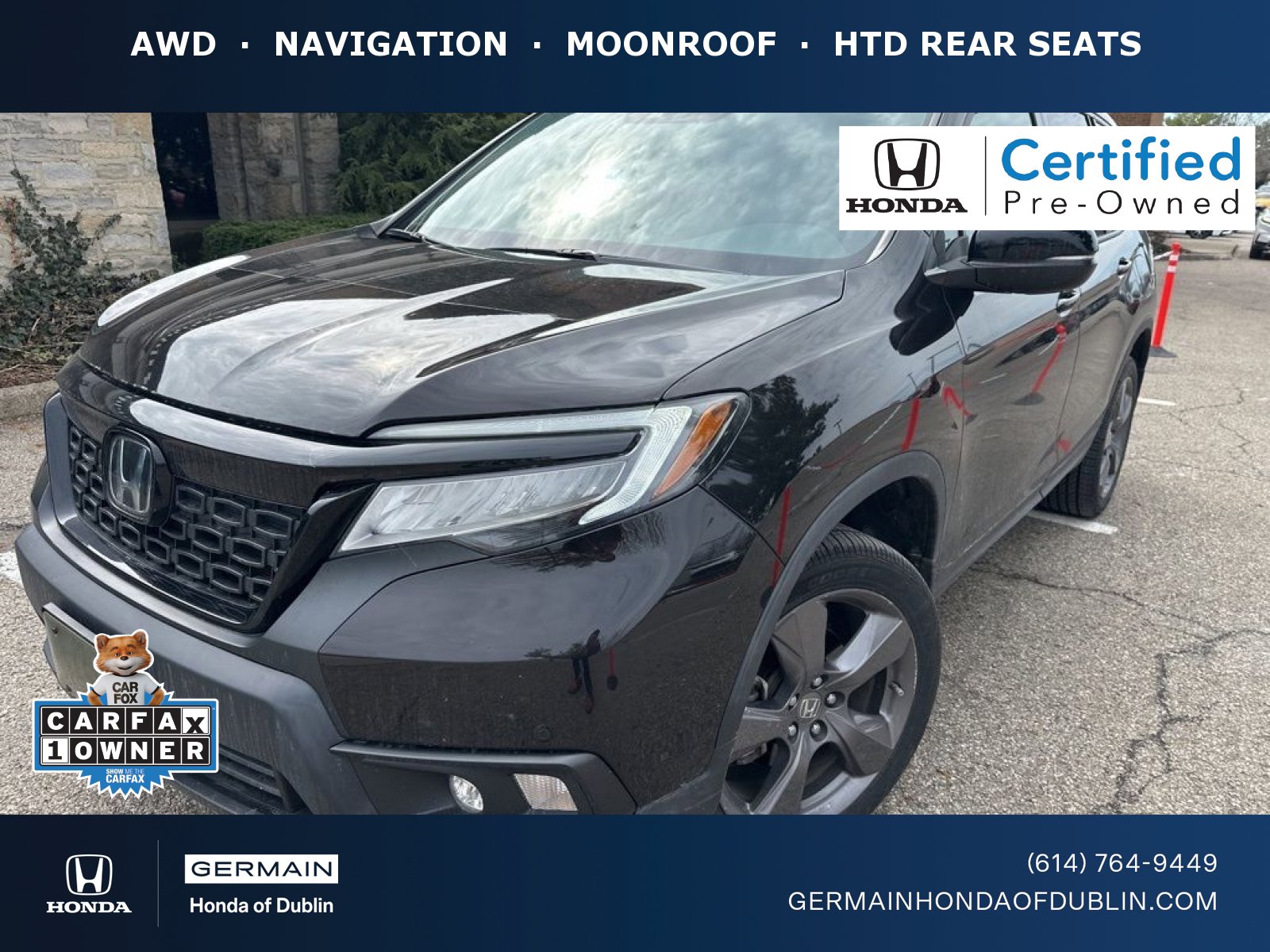 Used 2020 Honda Passport Touring