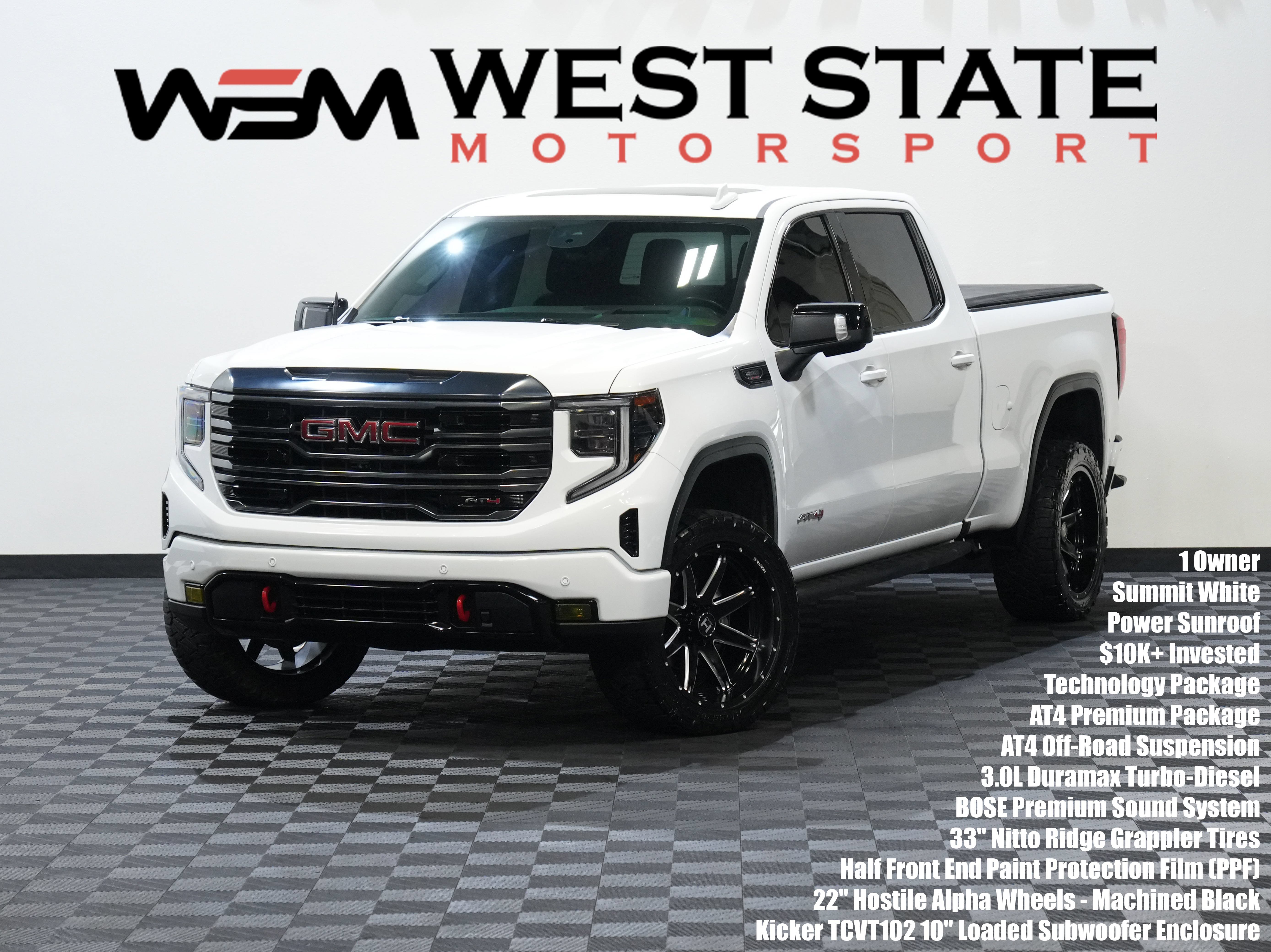 Used 2022 GMC Sierra 1500 AT4 w/ AT4 Premium Package