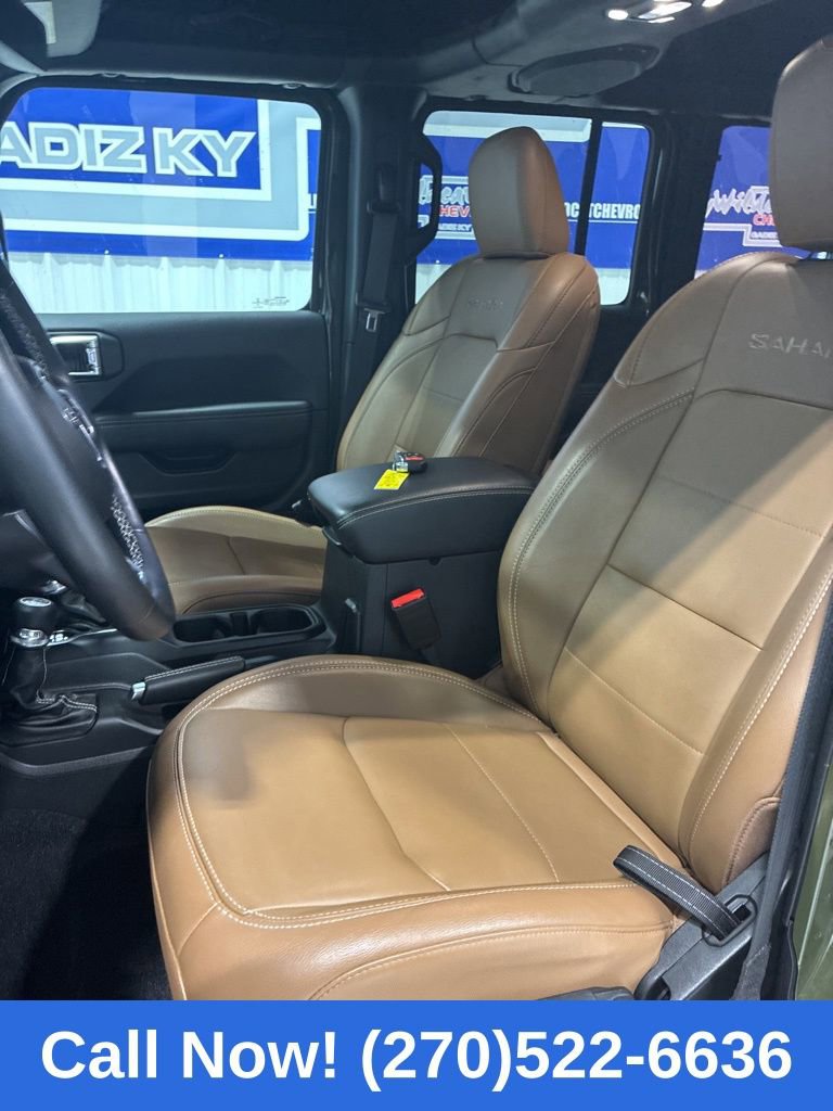 Used 2023 Jeep Wrangler Unlimited Sahara w/ Cold Weather Group AWD/4WD image 11