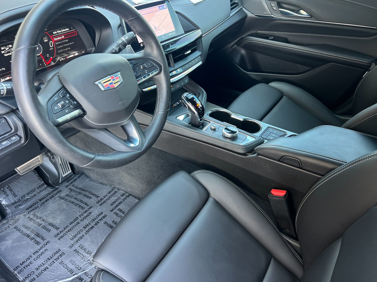 Certified 2022 Cadillac CT4 V Blackwing w/ Driver Assist Package RWD image 10