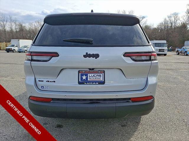 Certified 2021 Jeep Grand Cherokee L Laredo AWD/4WD image 9