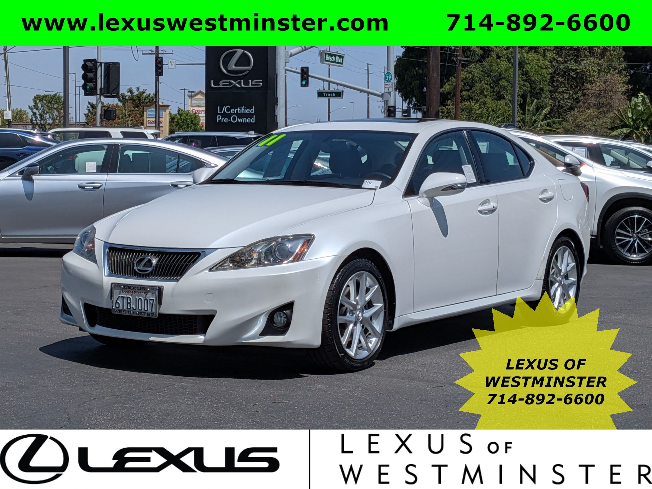 Used 2011 Lexus IS 250 w/ Premium Pkg Value Edition