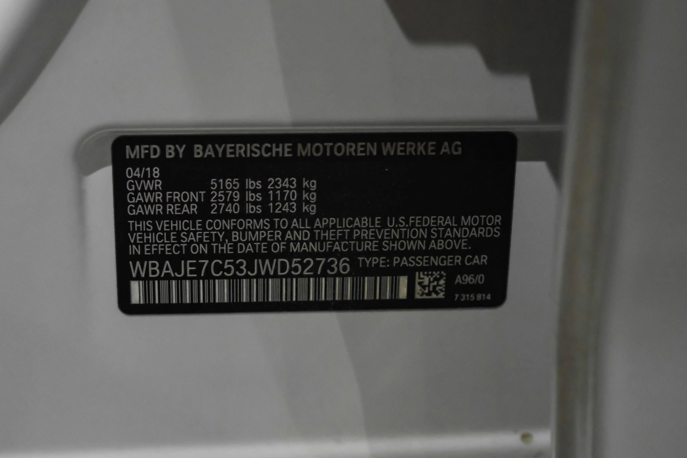 Used 2018 BMW 540i xDrive w/ Premium Package AWD/4WD image 60