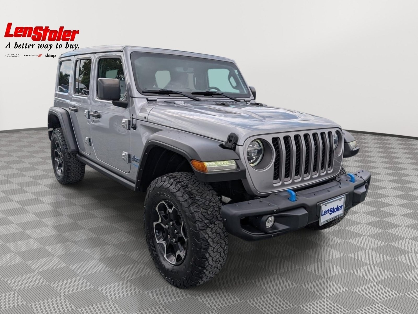 Used 2021 Jeep Wrangler Unlimited Rubicon 4xe w/ Steel Bumper Group AWD/4WD image 7