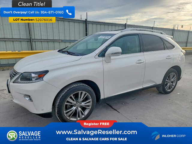 Used 2013 Lexus RX 350 FWD w/ Navigation Pkg image 1